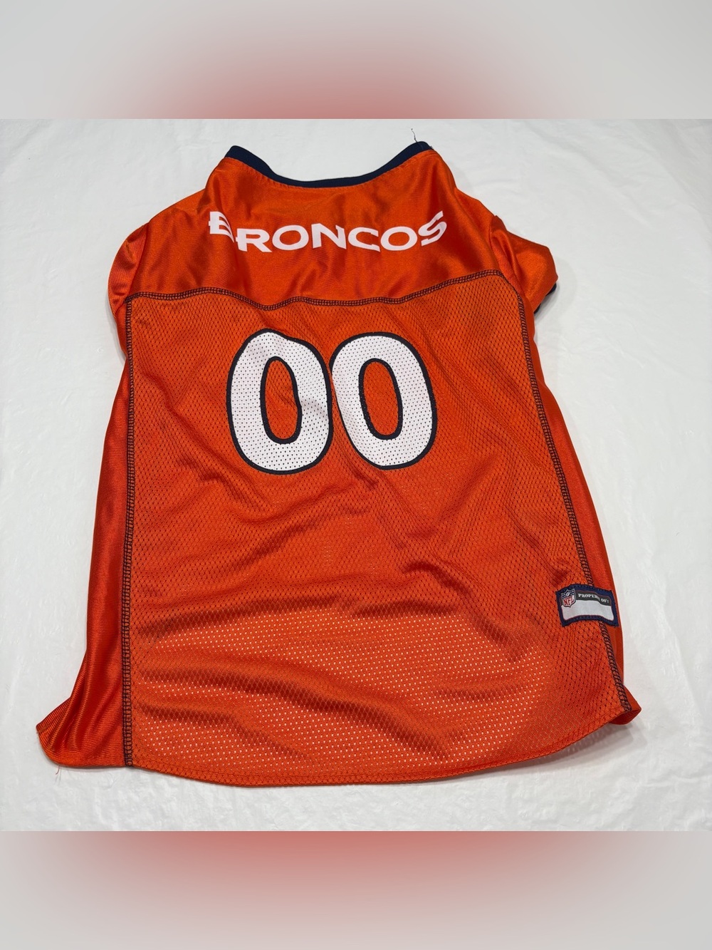 NFL Denver Broncos #00 Dog Jersey Dog Size XXL